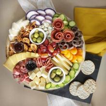 Cheese/charcuterie platter