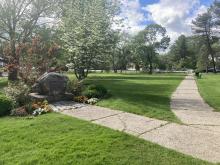 Elliott Park looking north towards Lake Street