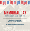 Memorial Day flier
