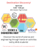 Flier for WHS Science and Engineering Night